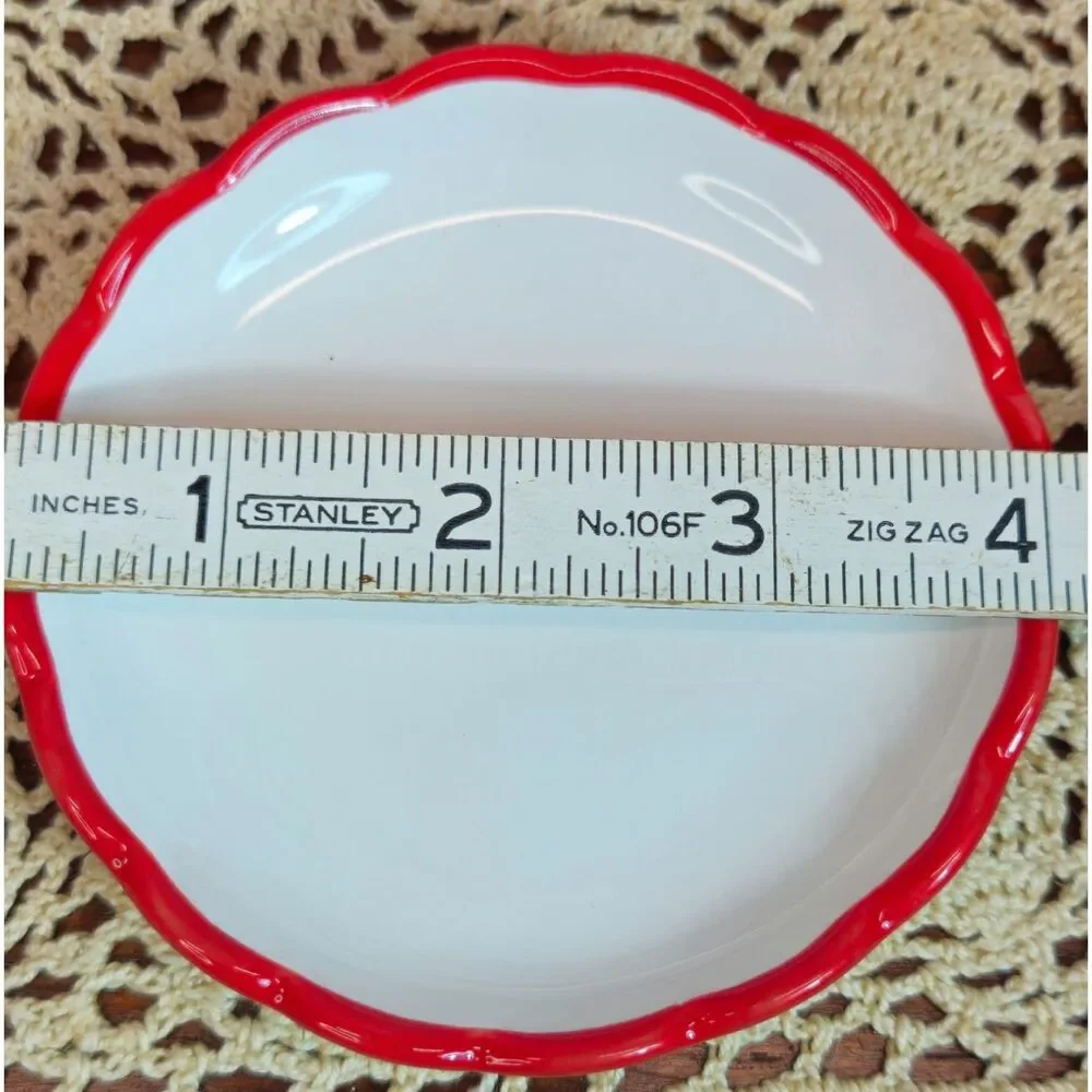 NWT Set of 3 Various Ceramic Kitchen Trinket Plates Sardine Fish Theme